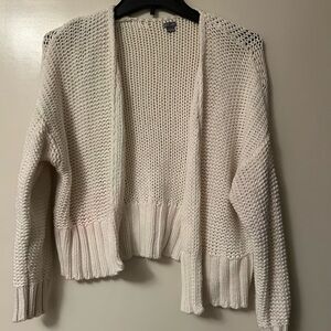Women's White Cardigan